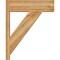 Ekena Millwork Traditional Block Rough Sawn Outlooker, Western Red Cedar, 8"W x 26"D x 32"H OUT08X26X32TRA05RWR - alternate 3